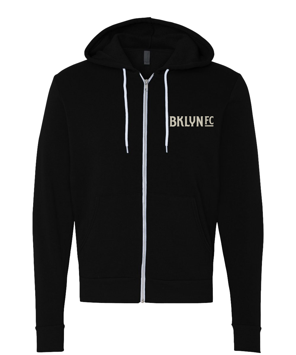 Brooklyn FC - Wordmark Zip-Up Sweatshirt