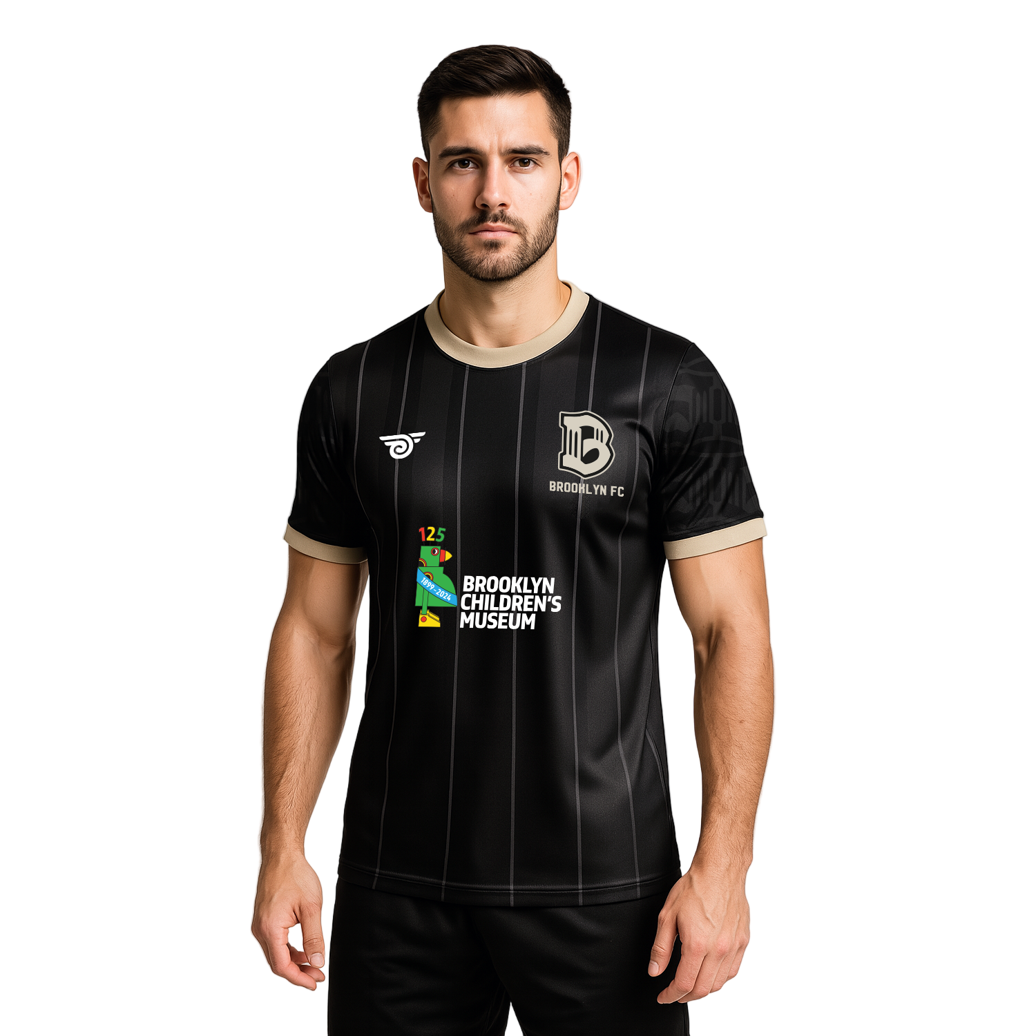Brooklyn FC Official Brooklyn Children's Museum Home Jersey - Men's - Front View