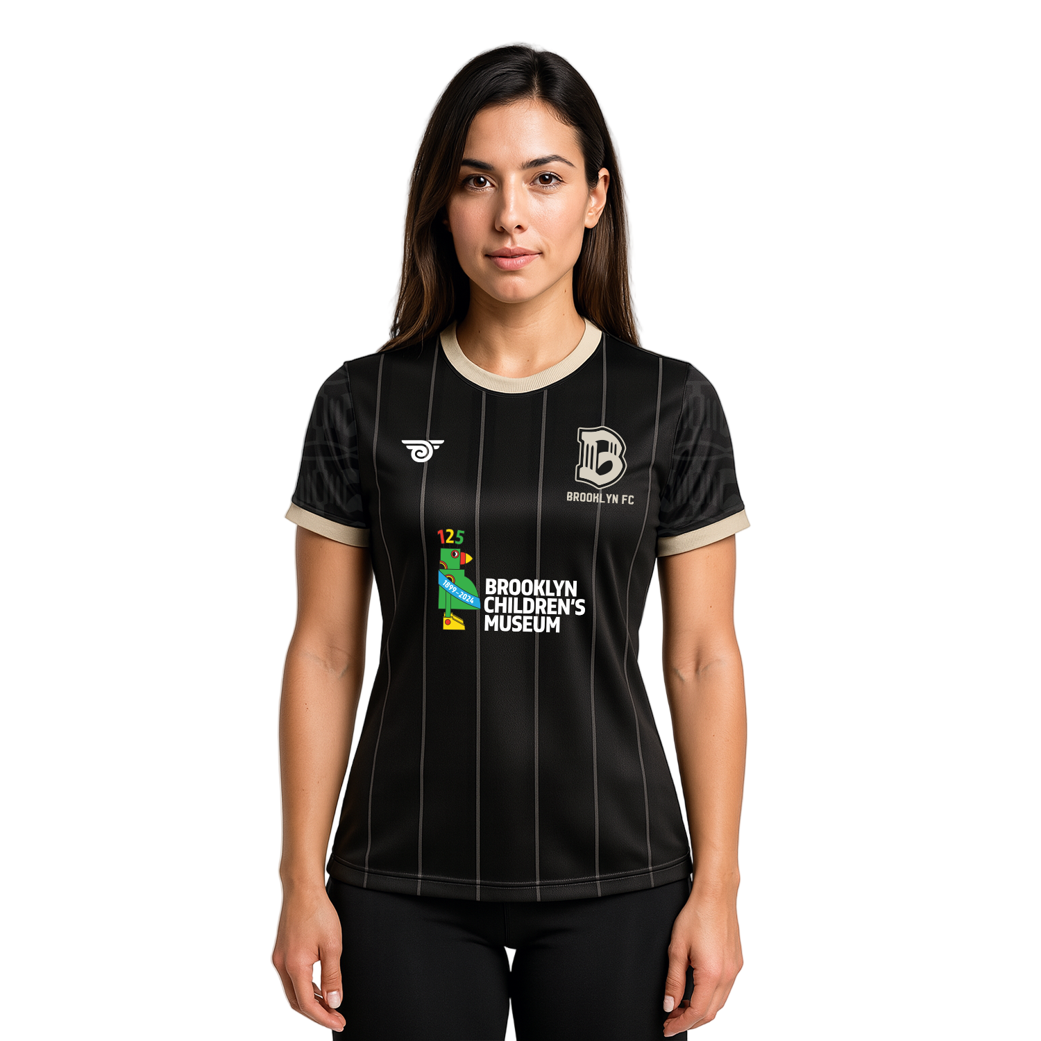Brooklyn FC Official Brooklyn Children's Museum Home Jersey - Women's - Front View 2