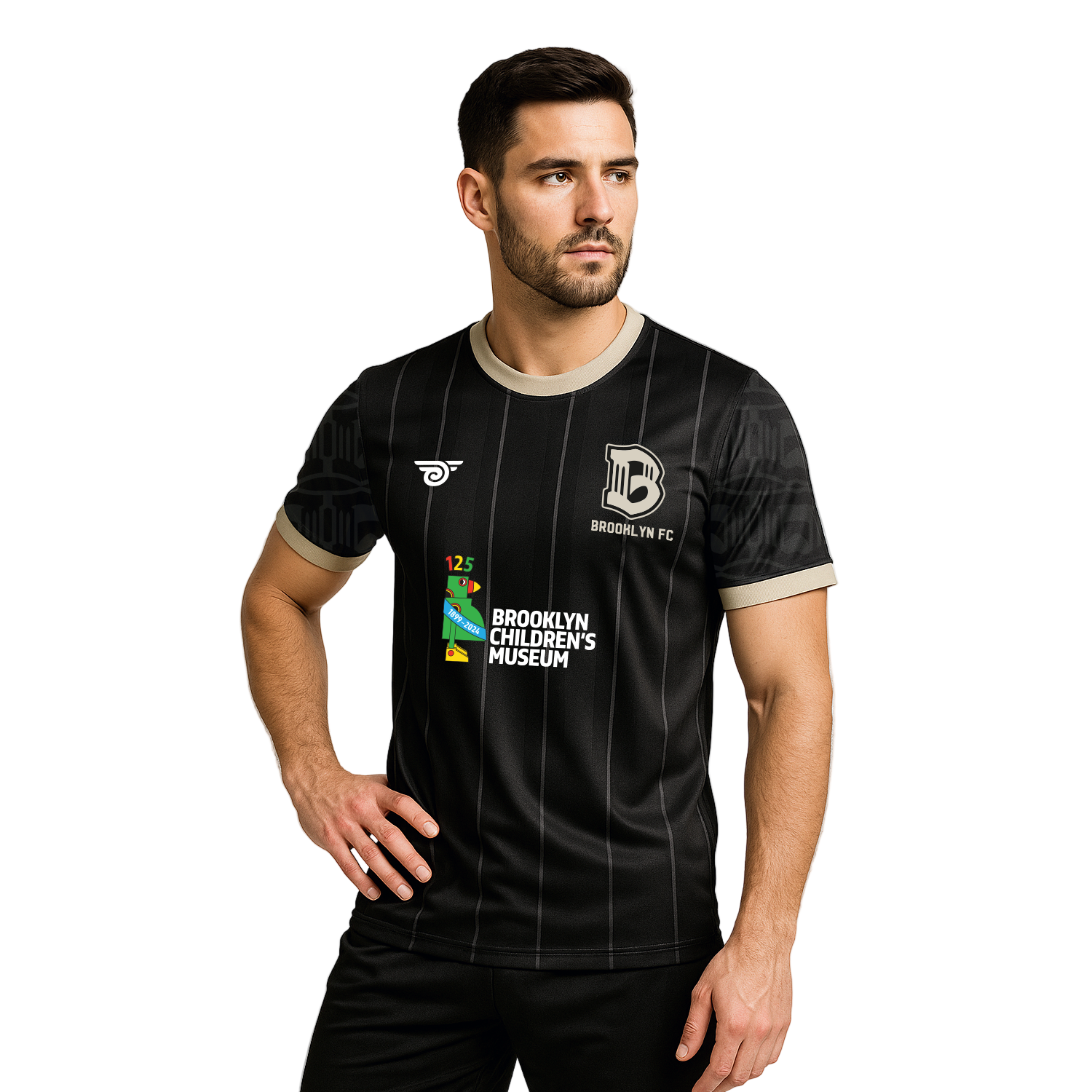 Brooklyn FC Official Brooklyn Children's Museum Home Jersey - Men's - Front View 2