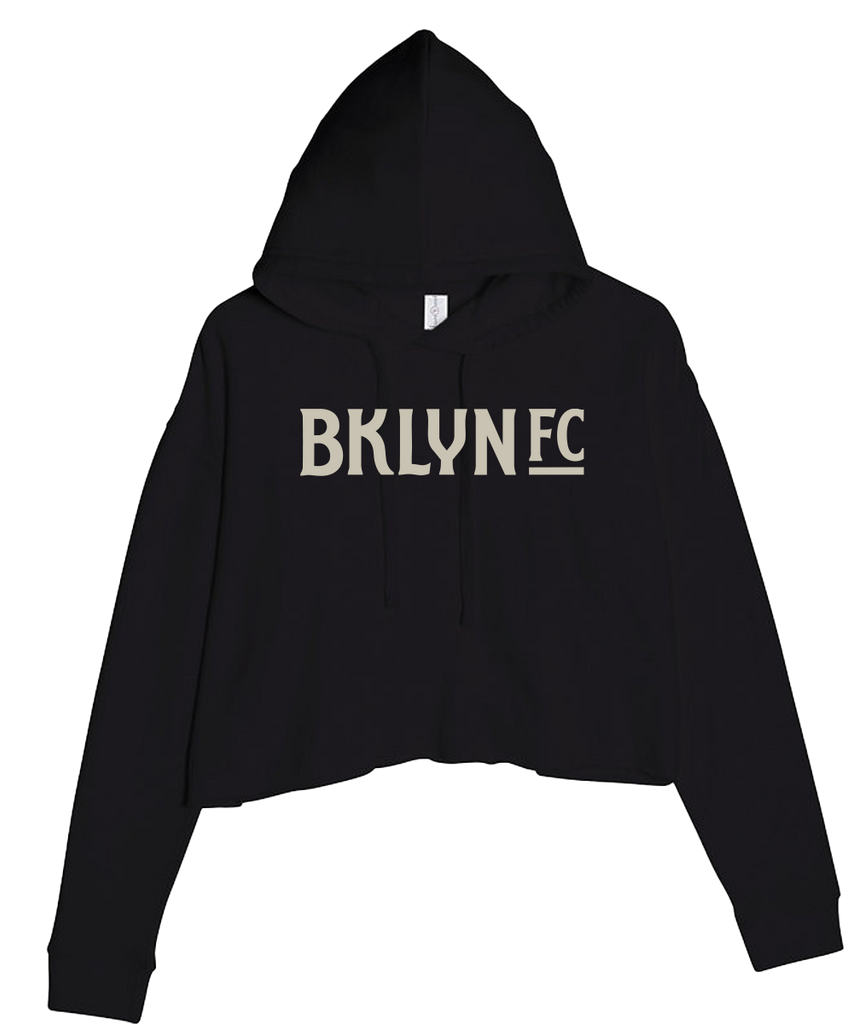 KIMHEKIM LOGO CROPPED HOODIE ロゴ パーカー Brooklyn FC - Women's Crop Hoodie
