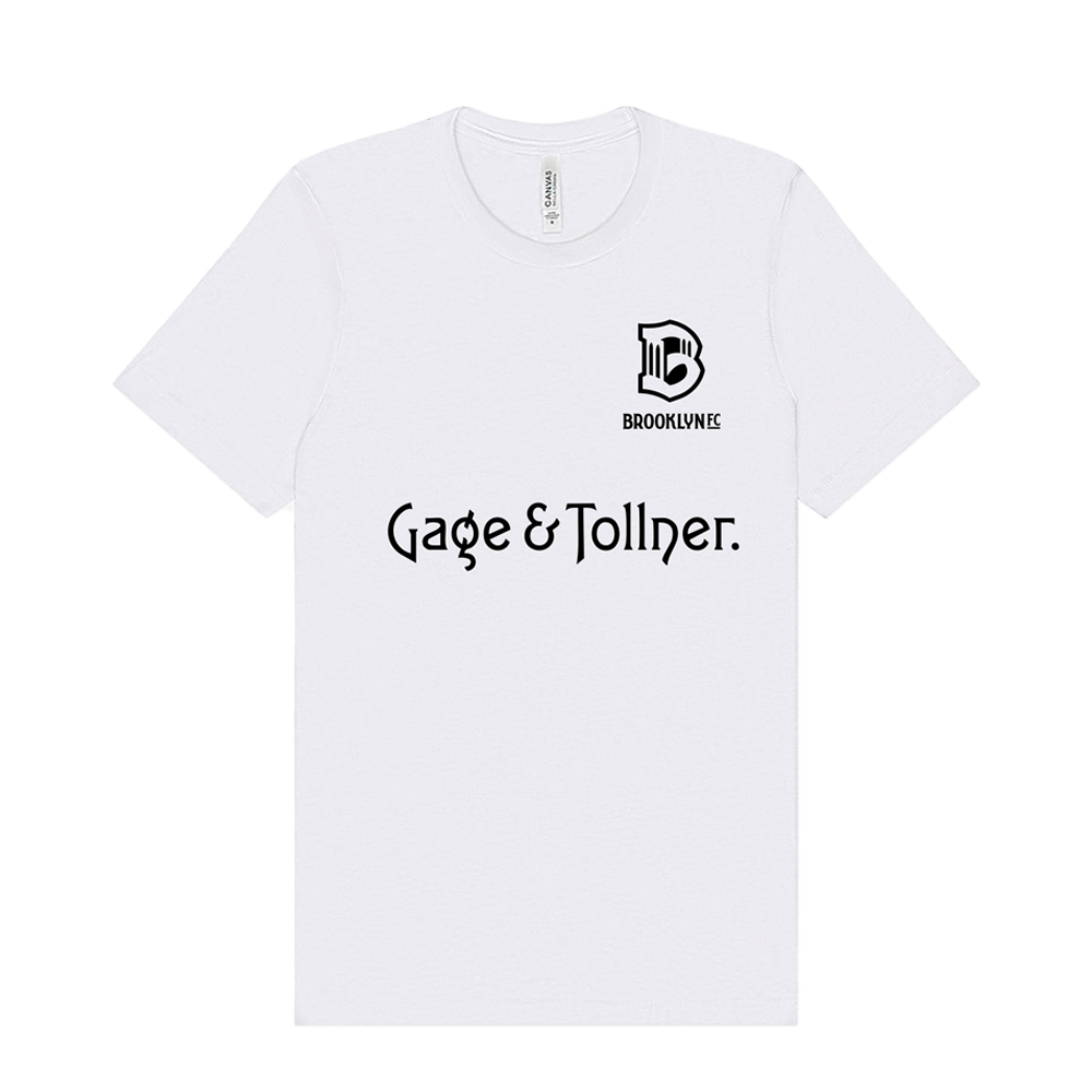 Gage & Tollner Adult Logo Tee - White