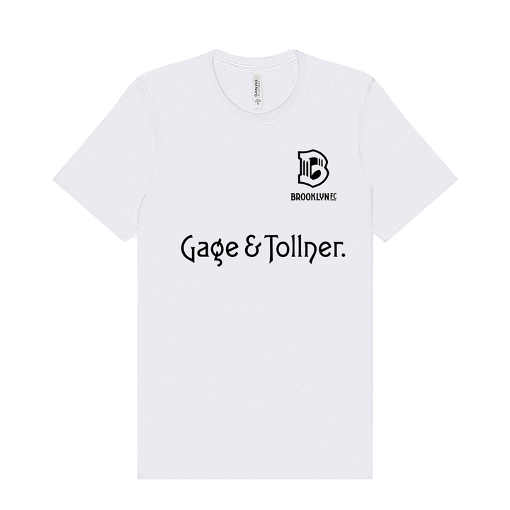 Gage & Tollner Adult Logo Tee - White