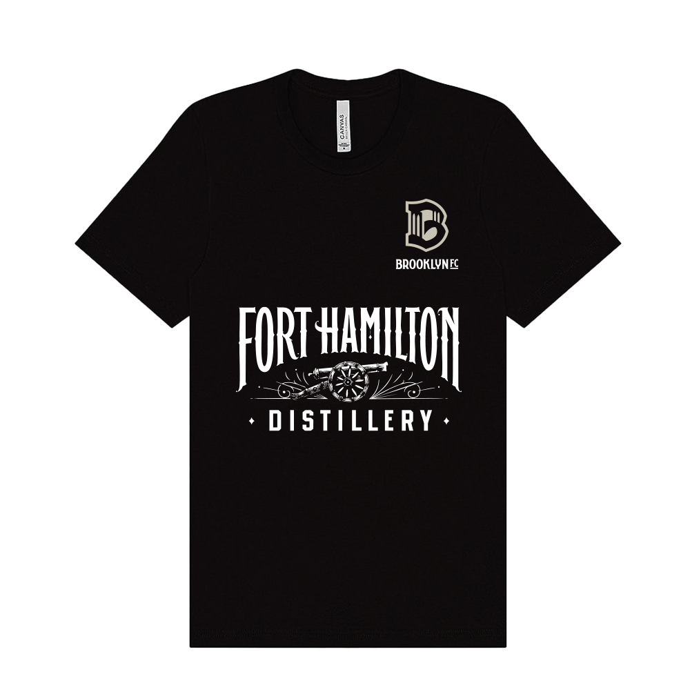 BKFC X Fort Hamilton Distillery T-shirt - Black