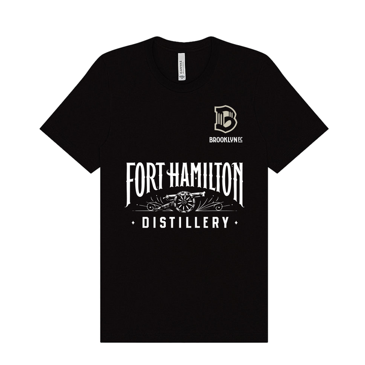 BKFC X Fort Hamilton Distillery T-shirt - Black