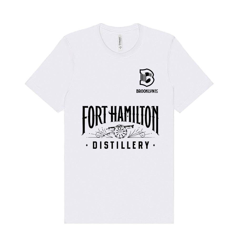 BKFC X Fort Hamilton Distillery T-shirt - White