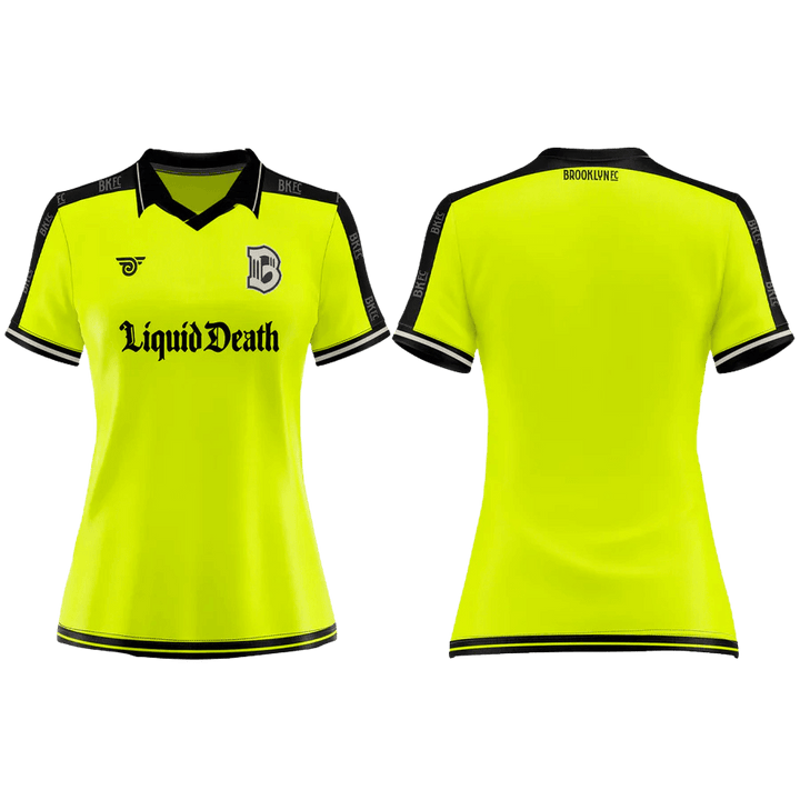 Brooklyn FC - Women's Goalkeeper Away Jersey - Front & Back