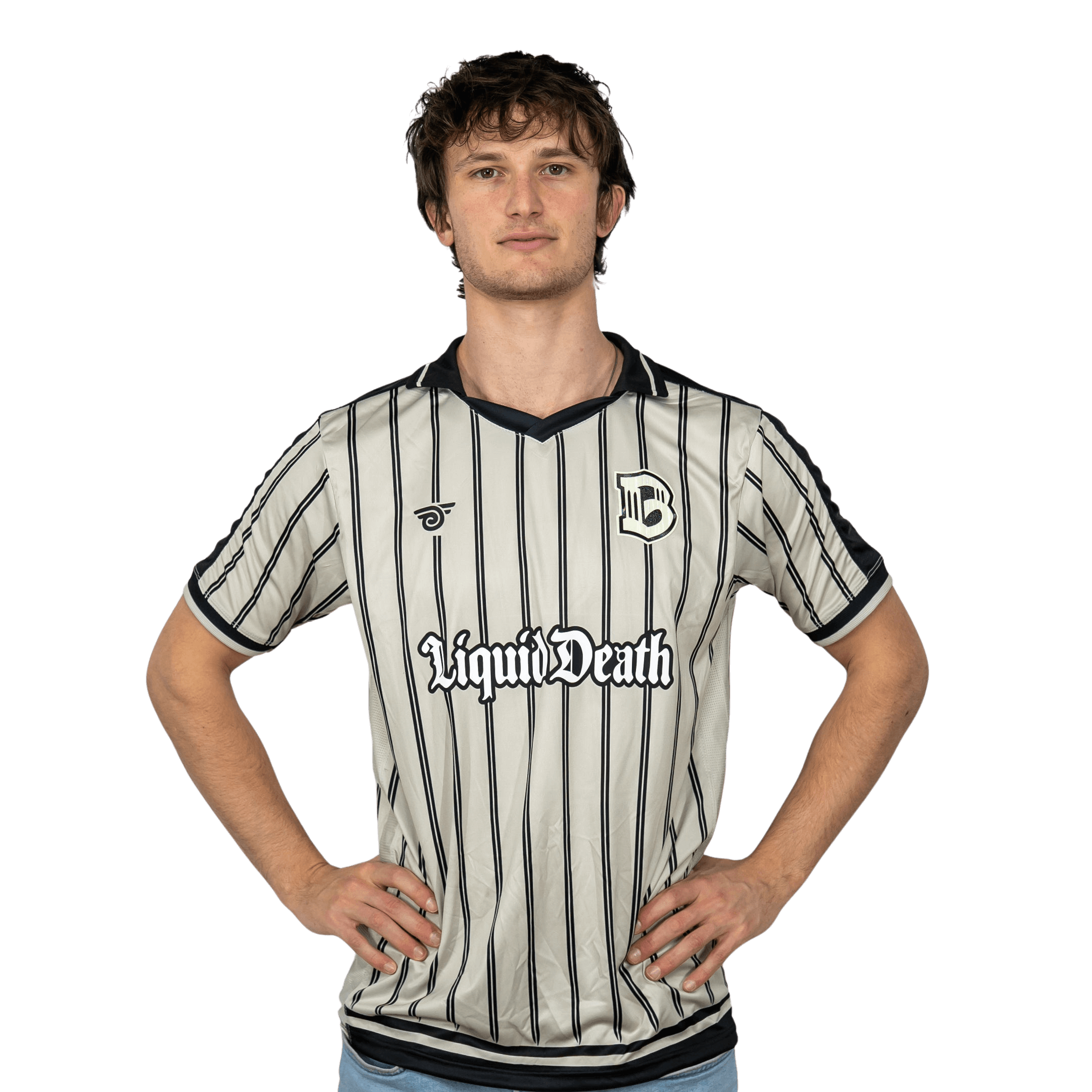Brooklyn FC Men's Away Jersey featuring official crest, lightweight, moisture-wicking fabric, and breathable design for performance and comfort. Image 2.