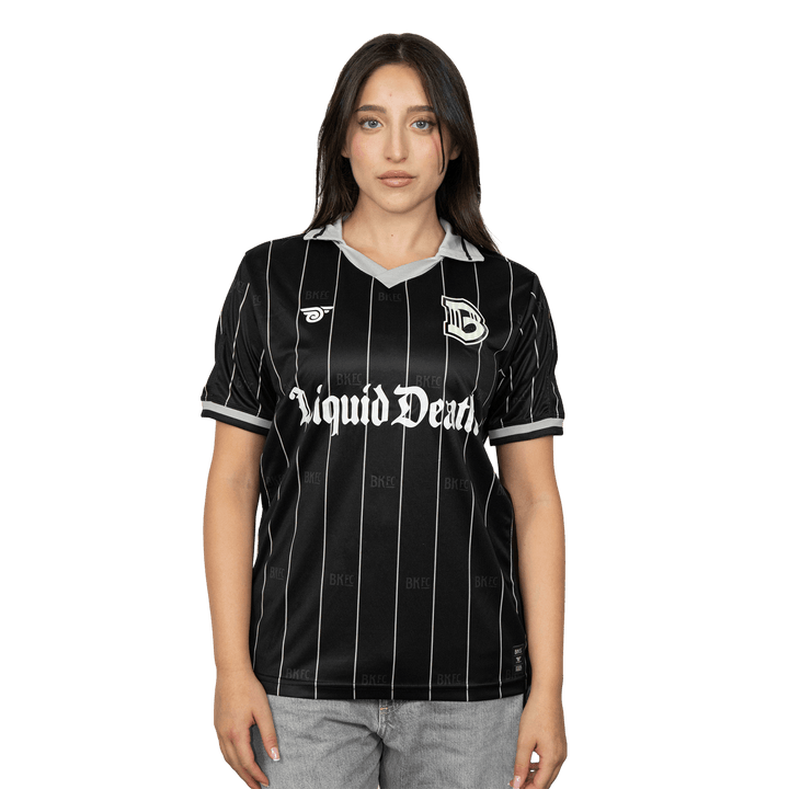 Brooklyn FC Women's Home Jersey featuring breathable, moisture-wicking fabric and official team crest for a comfortable, stylish fit. Front View 2.