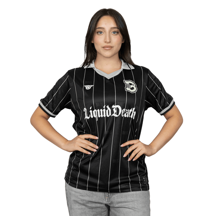 Brooklyn FC Women's Home Jersey featuring breathable, moisture-wicking fabric and official team crest for a comfortable, stylish fit. Front View.