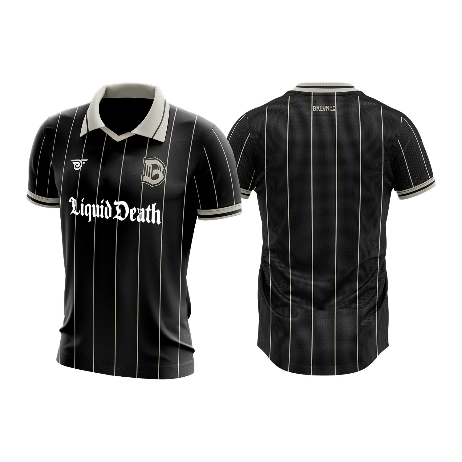 Brooklyn Official Home Jersey in youth cut with official team crest, breathable fabric, and lightweight design.