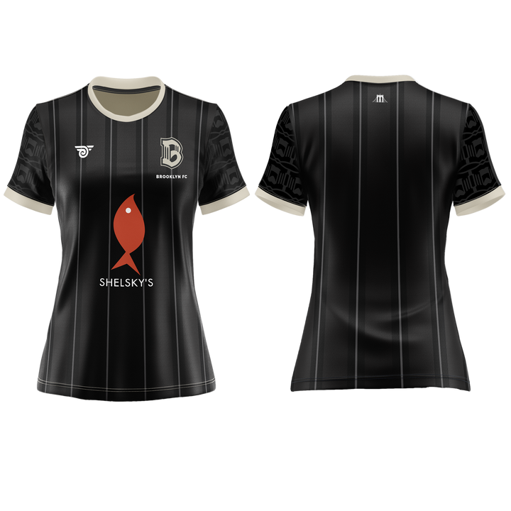 Brooklyn FC Official Shelky's Jersey - Women's - Front & Back