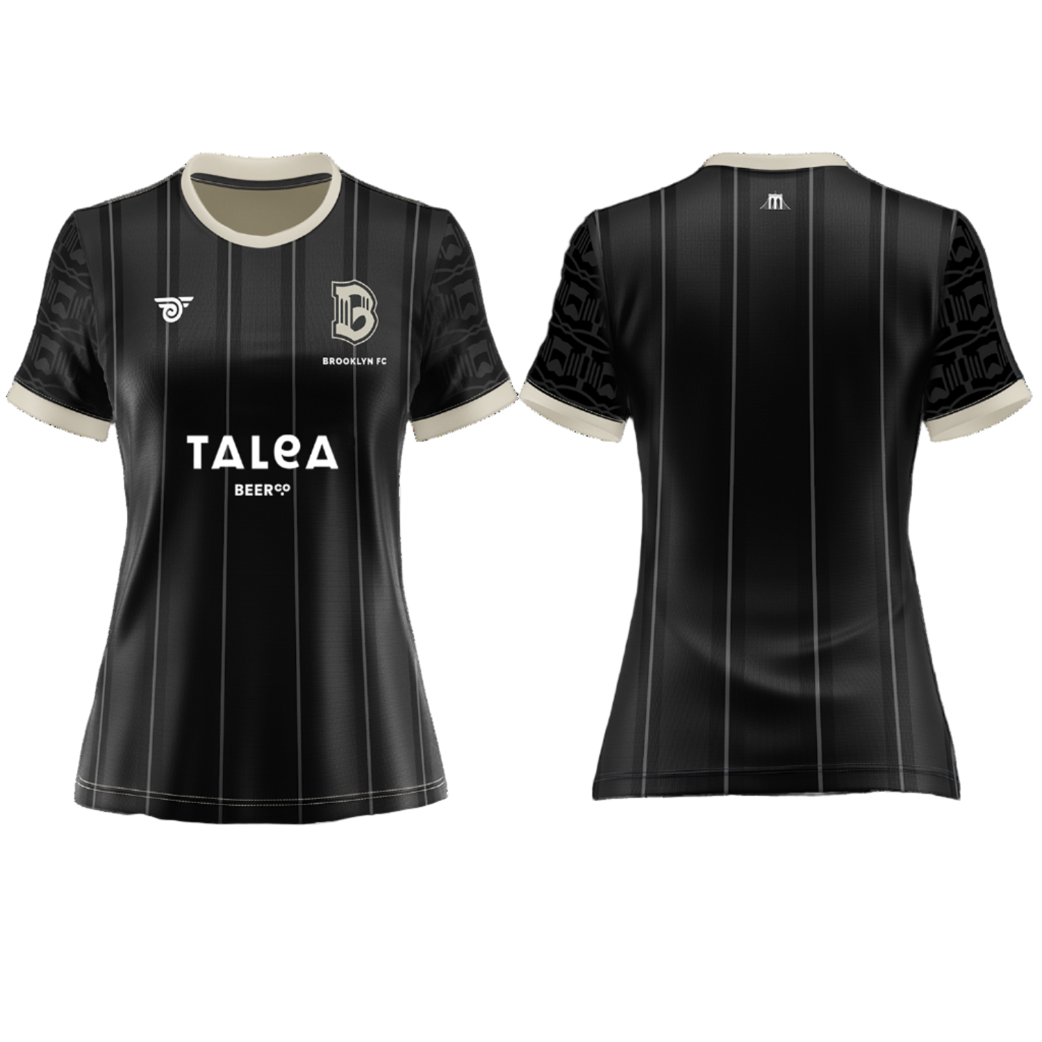 Brooklyn FC Official Talea Jersey - Women's - Front & Back