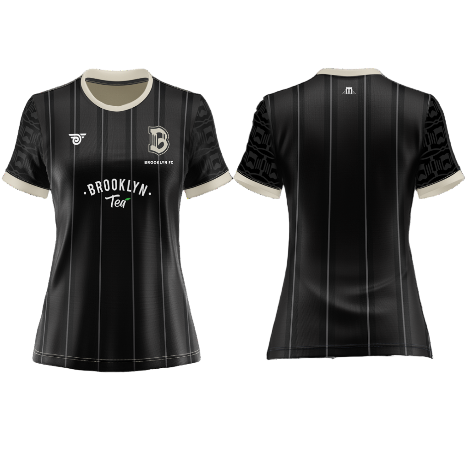 Brooklyn FC Official Brooklyn Tea Jersey - Women's - Front & Back