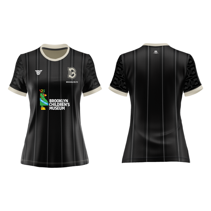 Brooklyn FC Official Brooklyn Children's Museum Home Jersey - Women's - Front & Back