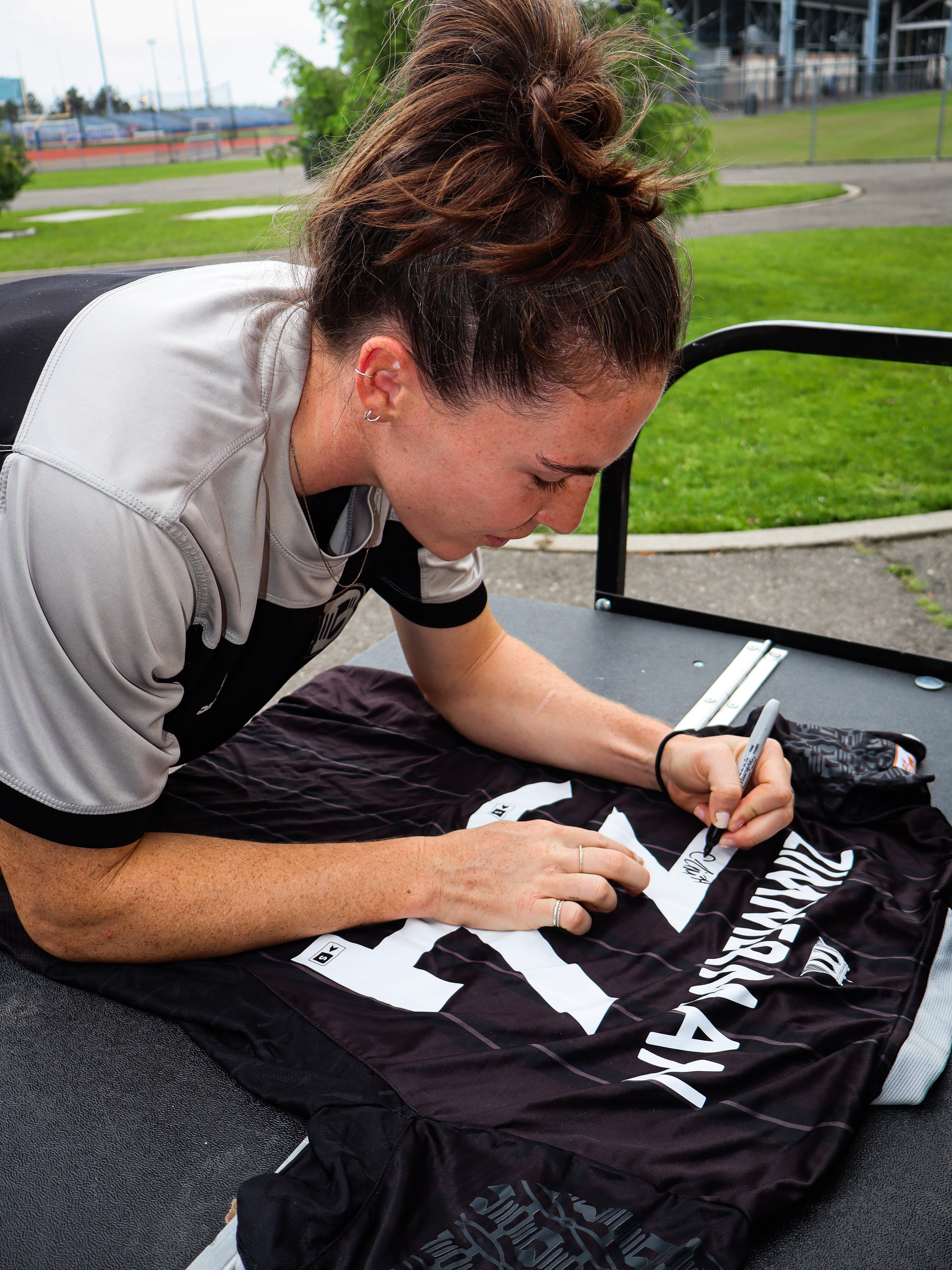 Catherine Zimmerman Signed Jersey
